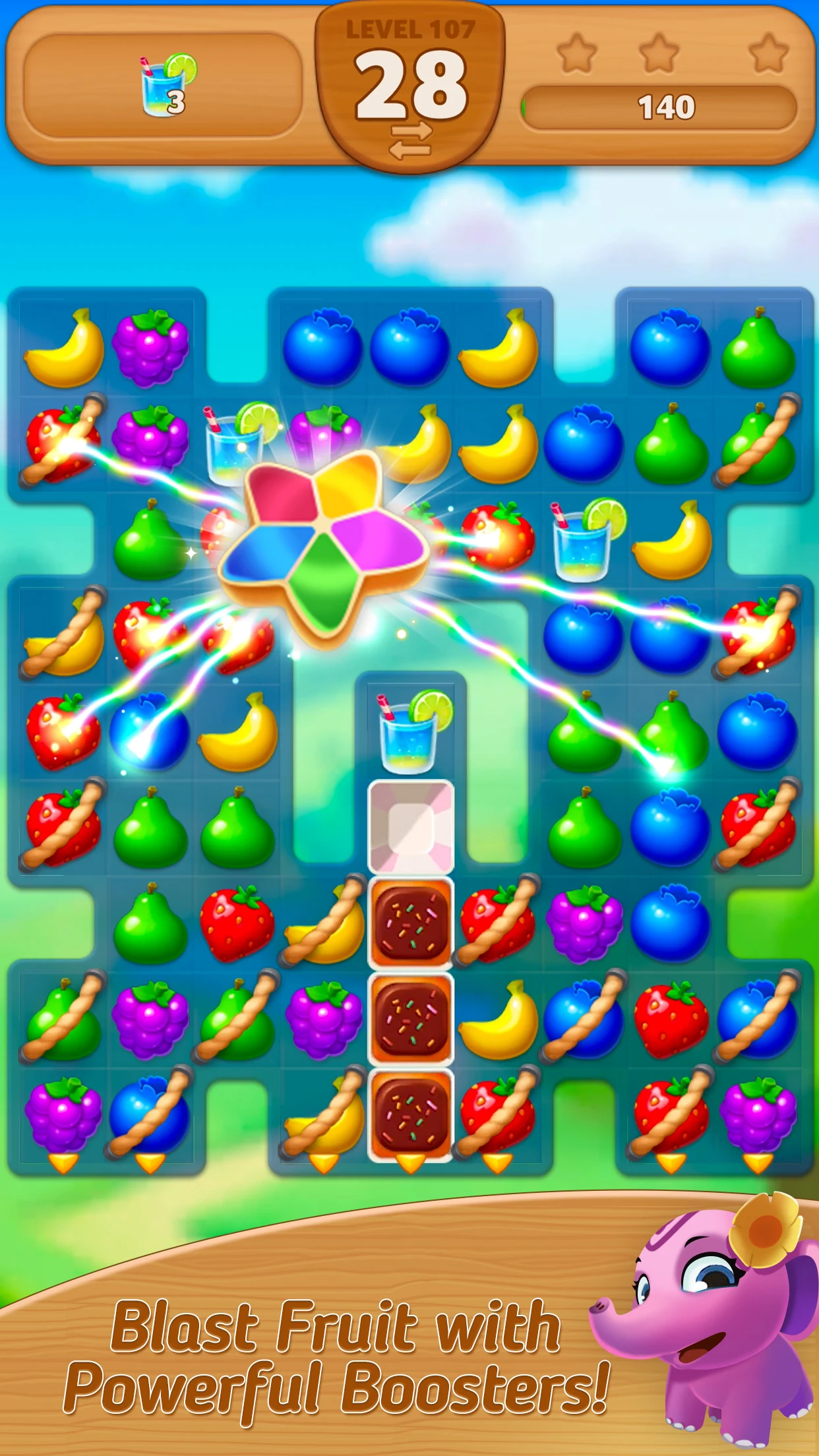 Fruits Mania : Elly’s travel screenshot